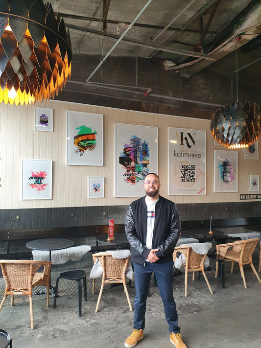 Kunstudstilling på Aarhus Street Food