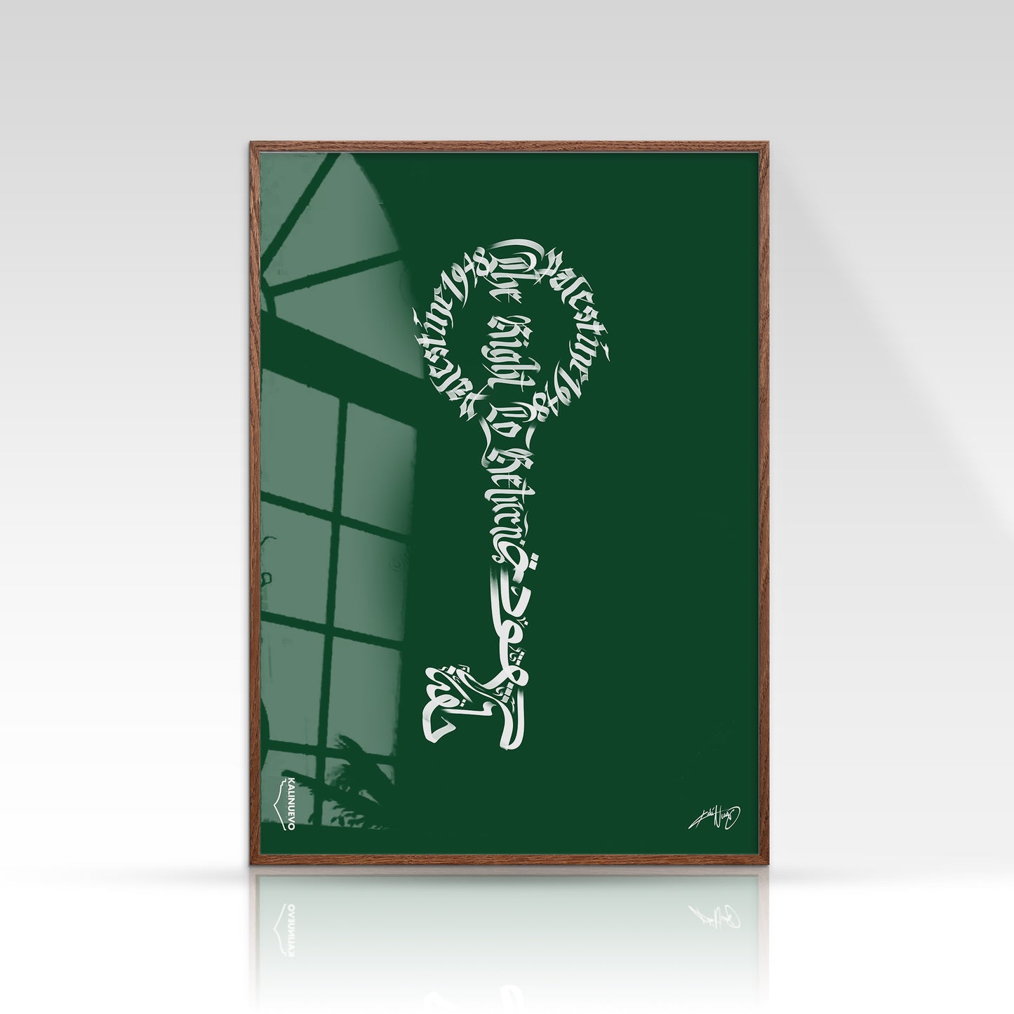 Palestine Key Of Return Poster