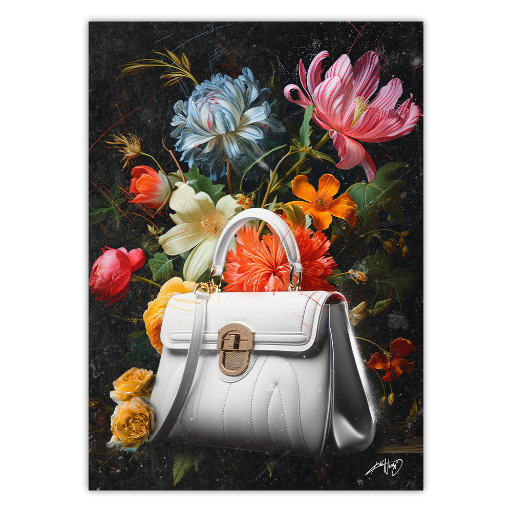 Kali Nuevo - En flot buket blomser, flower bouquet, blomster plakat vintage, Beautiful flower poster.