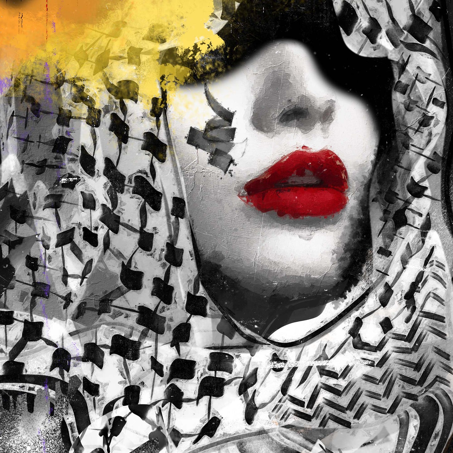 KEFFIYEH WOMAN