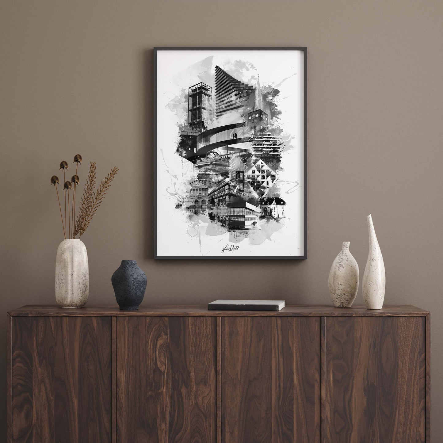 Aarhusplakat, Aarhus poster, Aarhus print, Aarhus Plakat