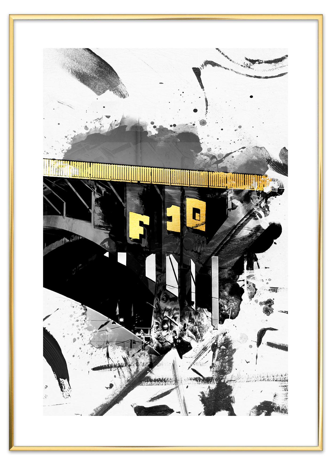Limited Edition: 22K Guld | Godsbanen / Ringgade Broen