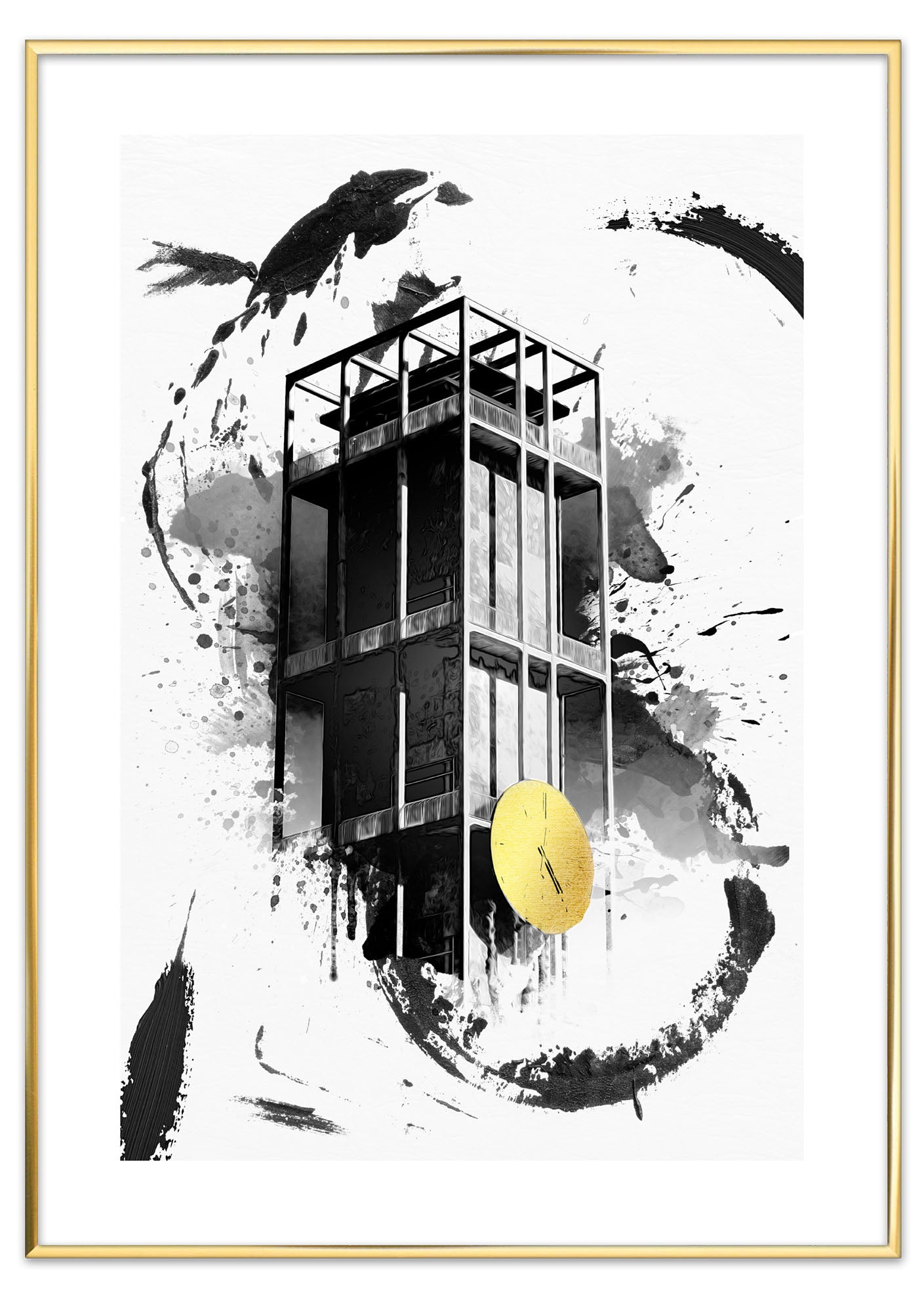 Limited Edition: 22K Guld | Rådhustårnet