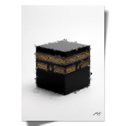 Kaaba Mecca Saudi Arabia Poster - Islamic Poster